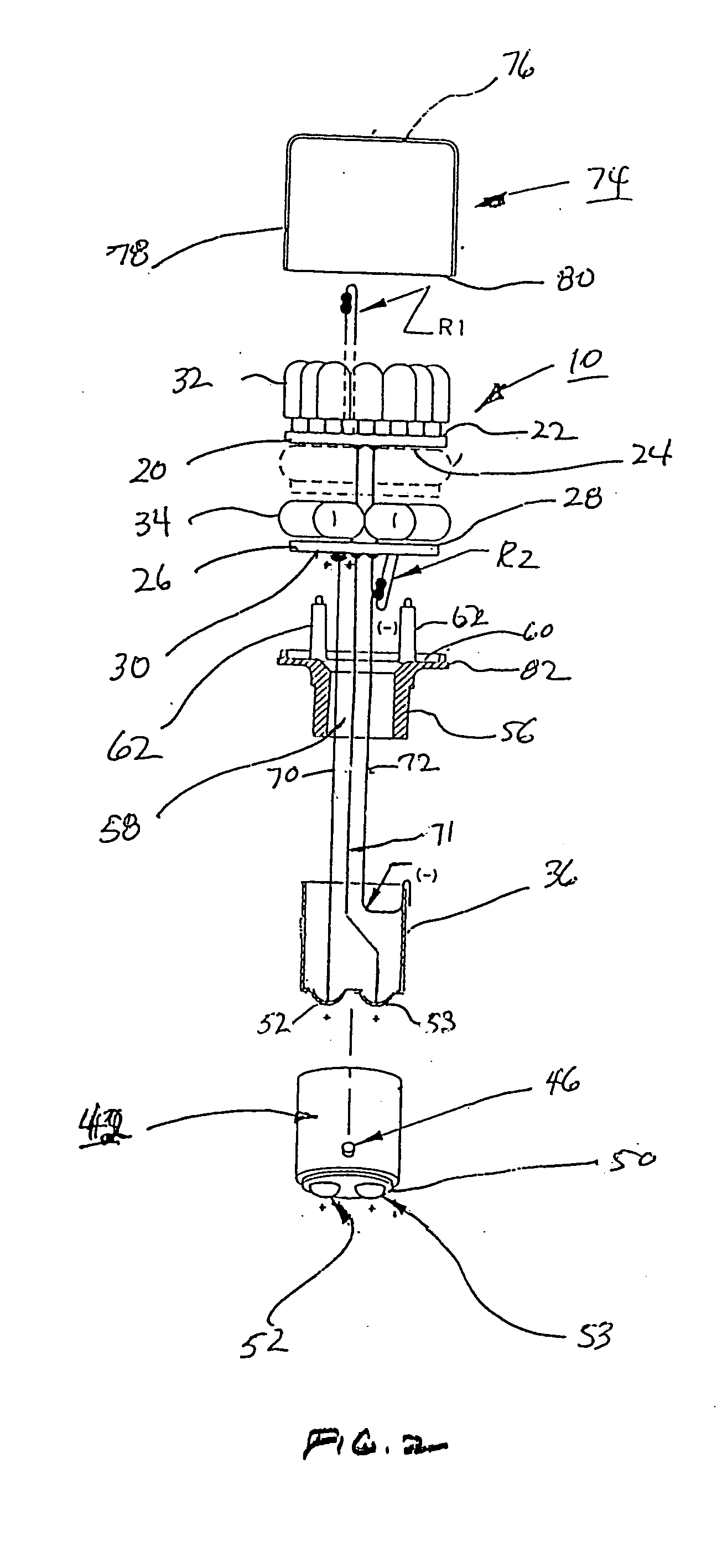 Two circuit led light bulb