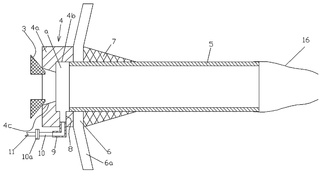 Mining bolt-grouting device and use method thereof