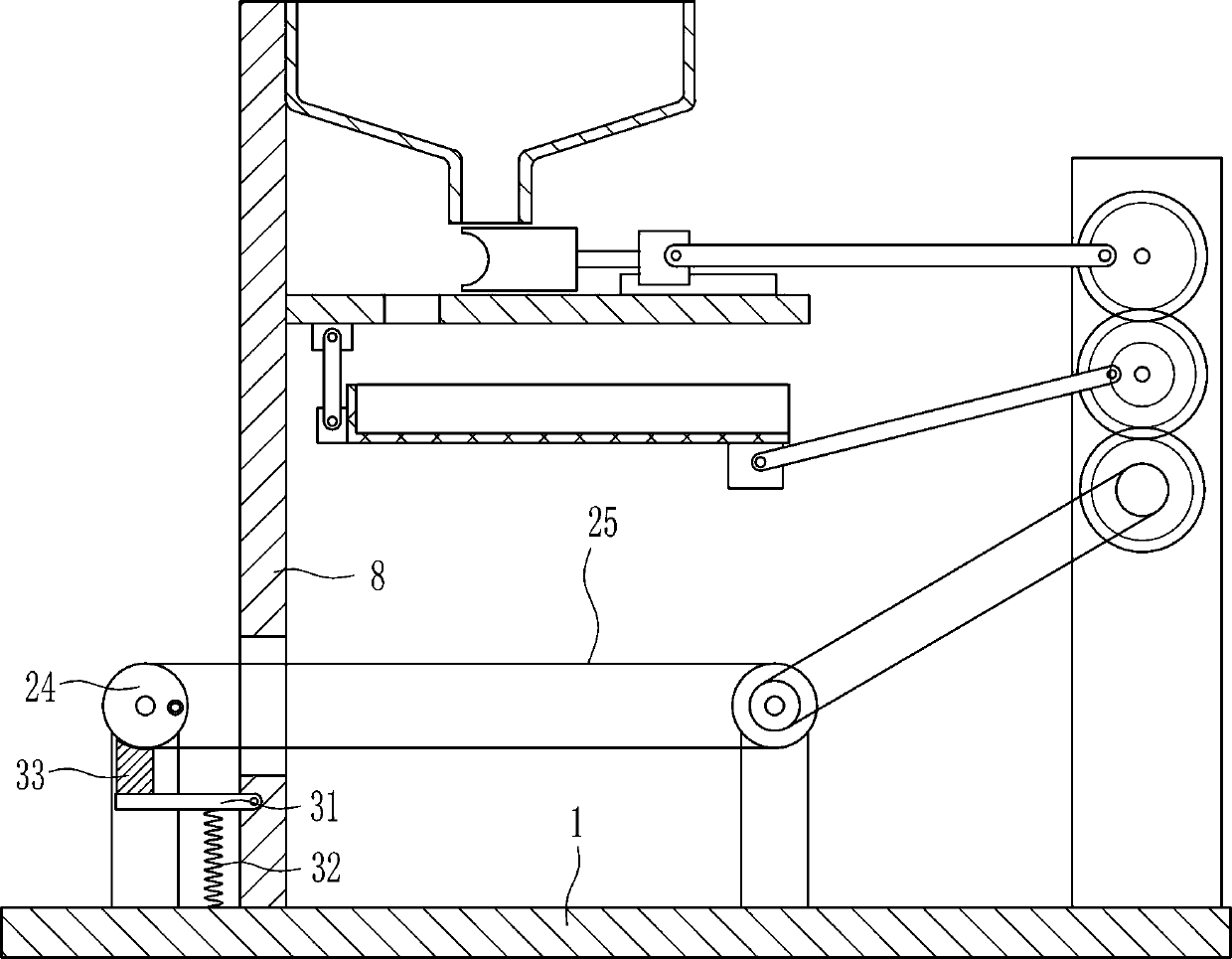 A kind of screening equipment dedicated to construction sand and gravel