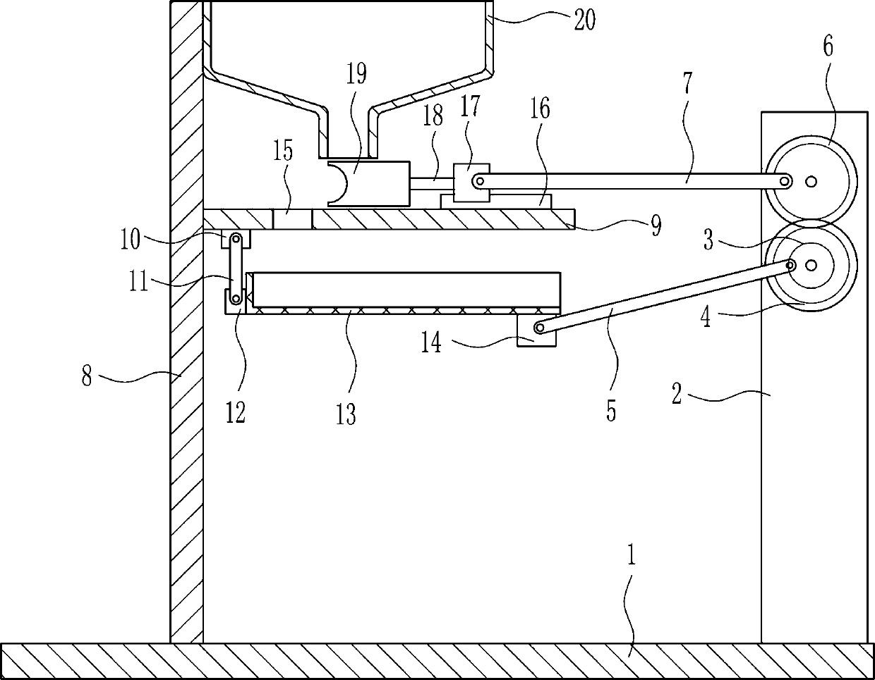 A kind of screening equipment dedicated to construction sand and gravel