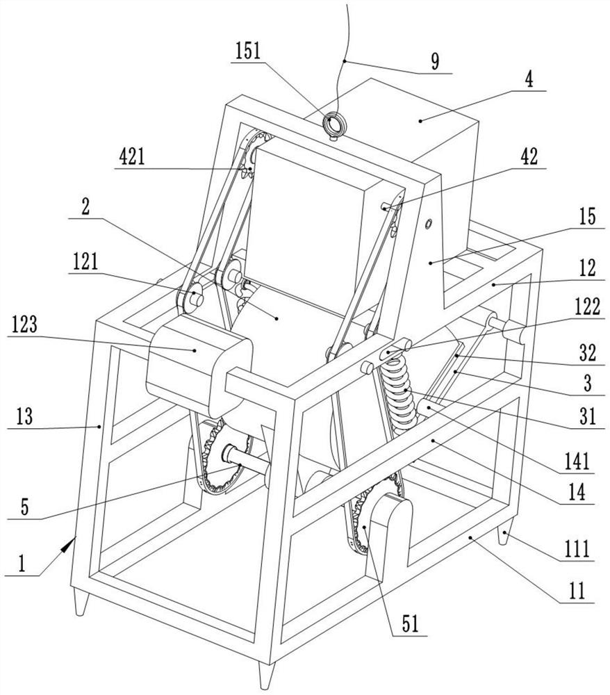 High-success-rate rotary excavation type sludge sampling device based on unmanned ship