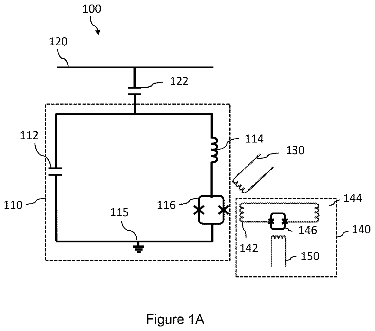 Frequency multiplexed resonator input and/or output for a superconducting device