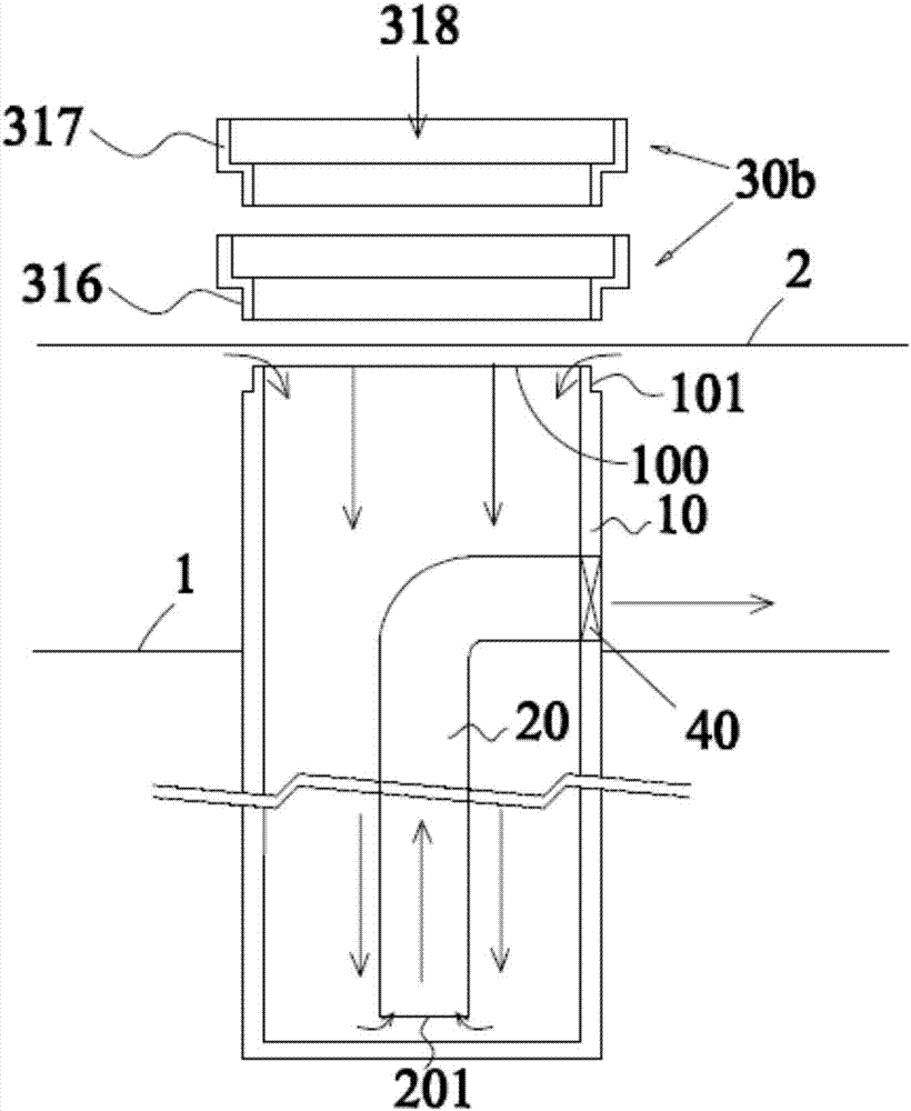 Blue alga deep well treatment device and blue alga treatment method