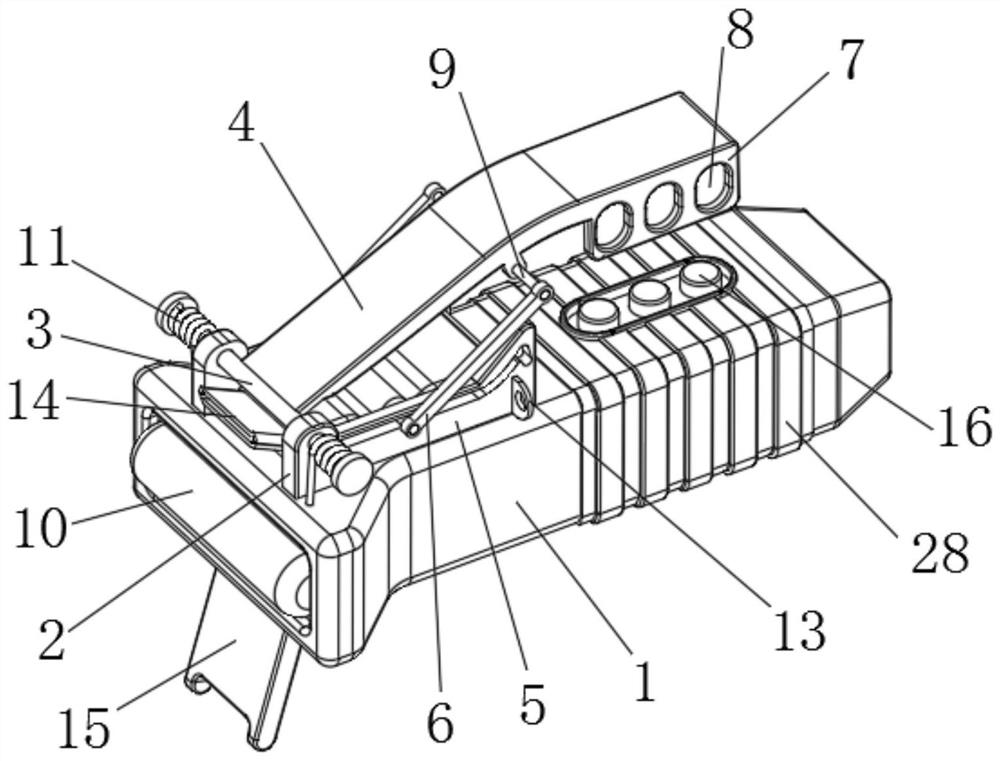 Portable human body bone mineral density measuring instrument and method thereof