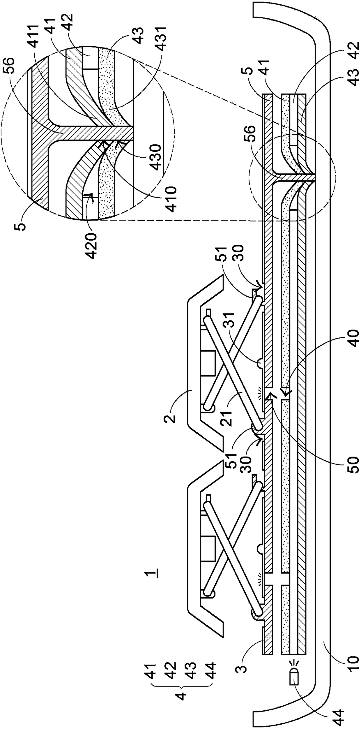 Luminous keyboard