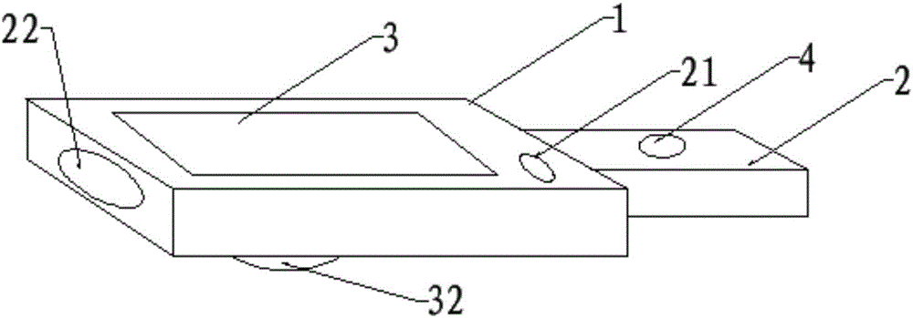 Farmland area measurement device based on Beidou GPS dual-mode positioning