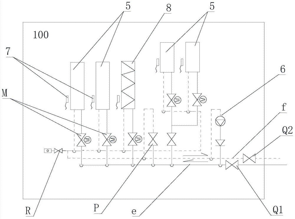 Cooling system of cabinet