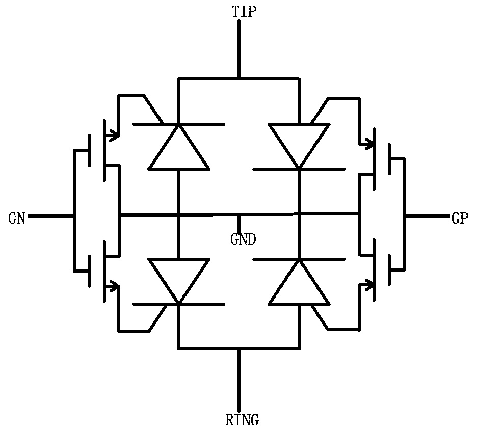 Surge protection circuit and production method thereof