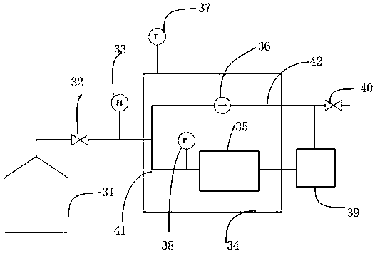 A test device for the kinetic behavior of chemical volatilization