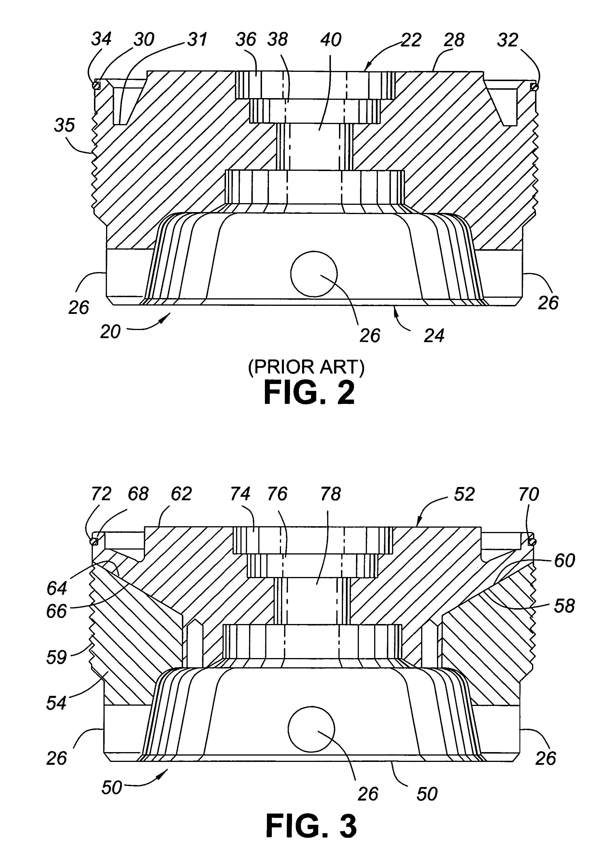 Two-part back cap for a plug valve and plug valves incorporating same