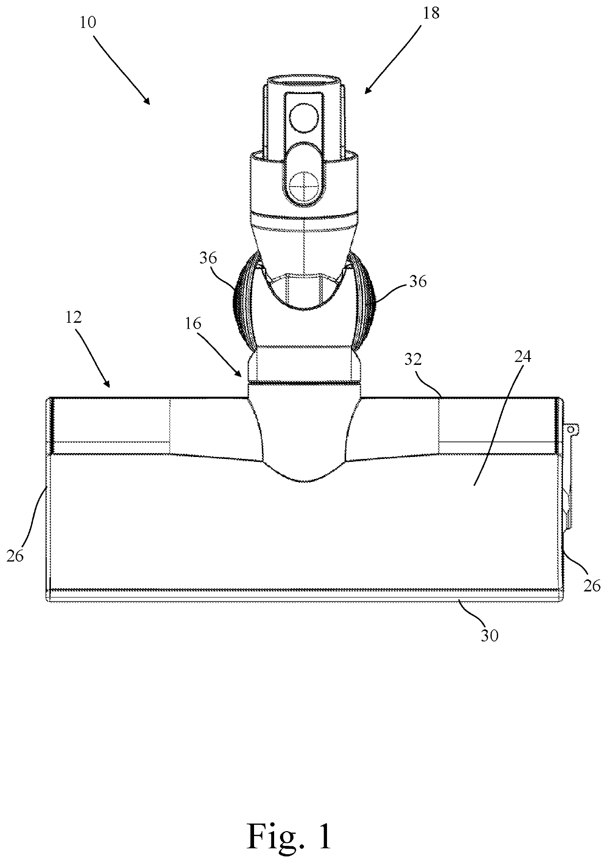 Cleaner head for a vacuum cleaner