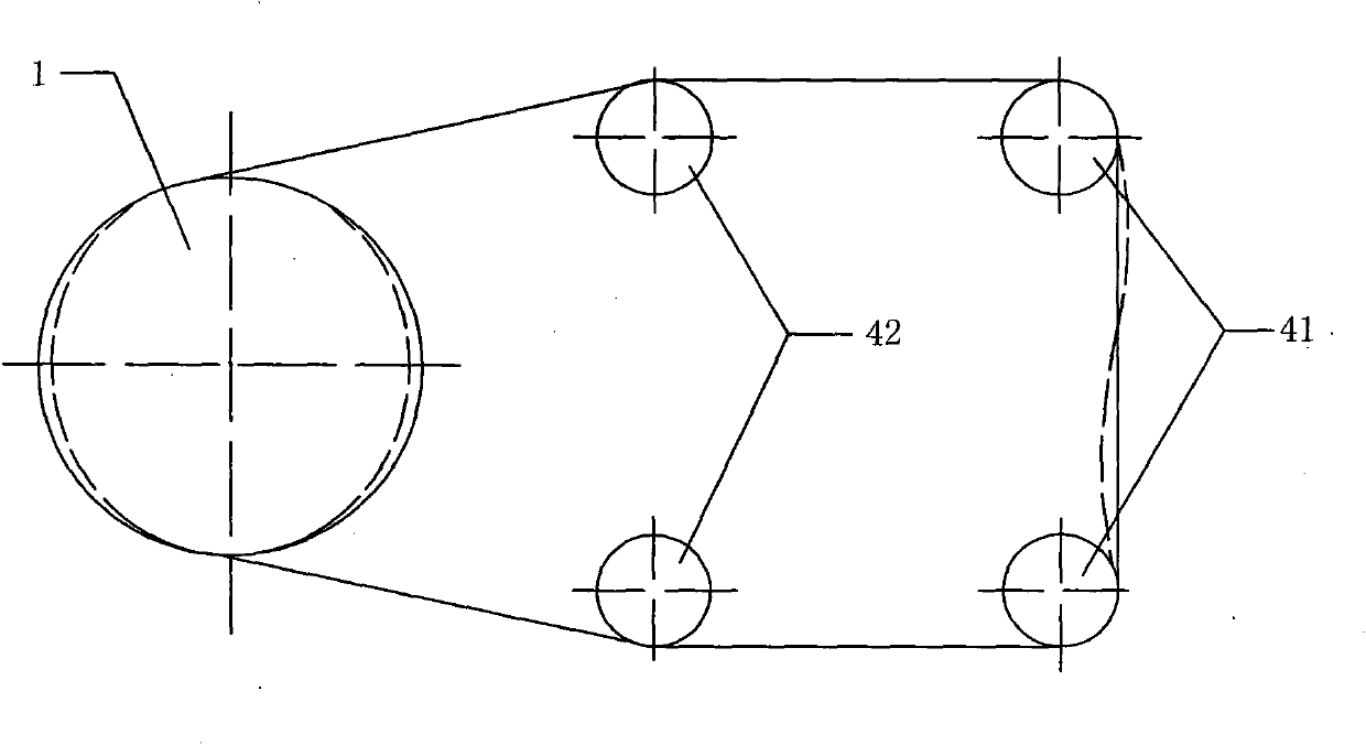 Medium-speed wire cutting method based on high-speed wire cutting machine tool