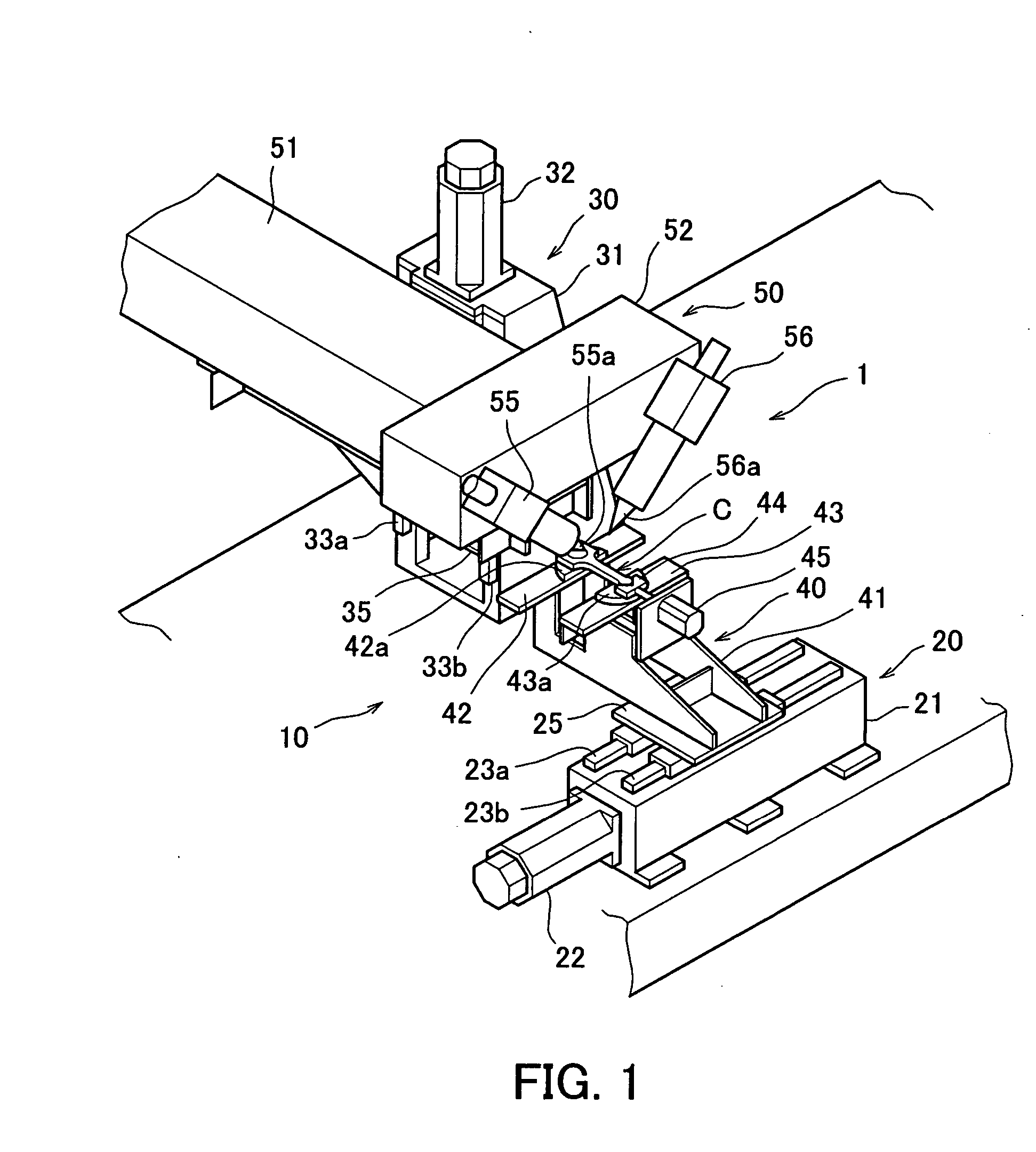 Method of forming fracture start portion of ductile metal part and fracture start portion forming device