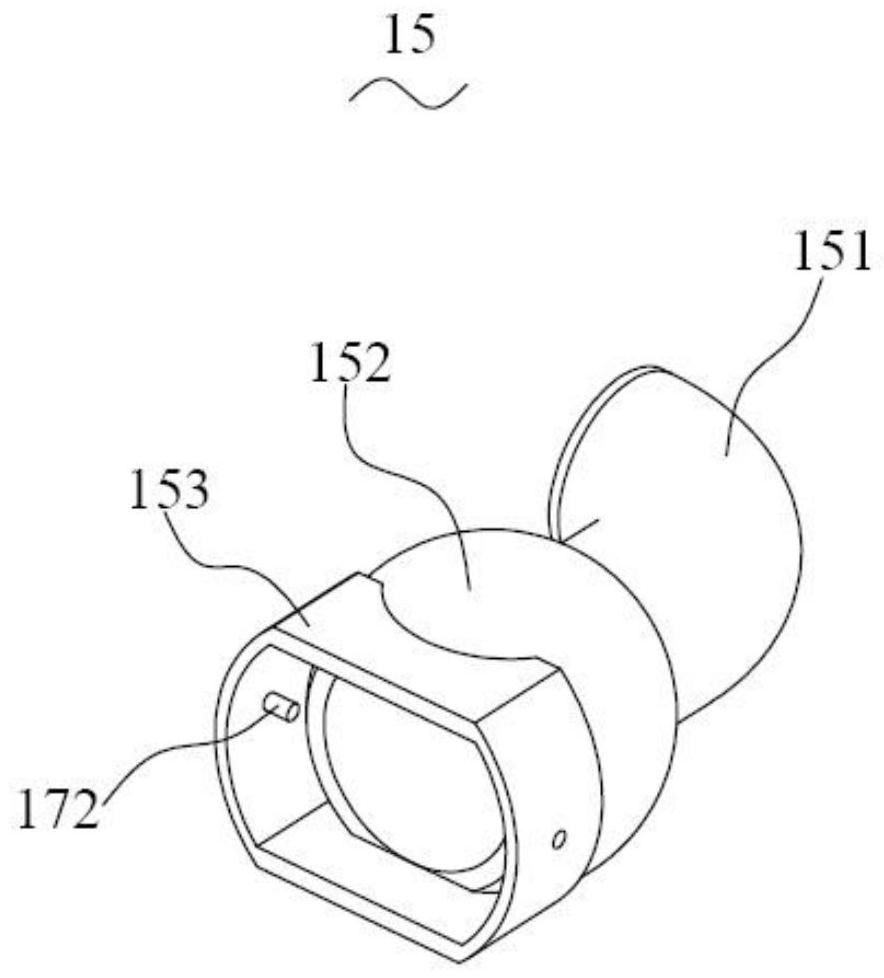 Fire-fighting robot with double-gun-barrel universal structure