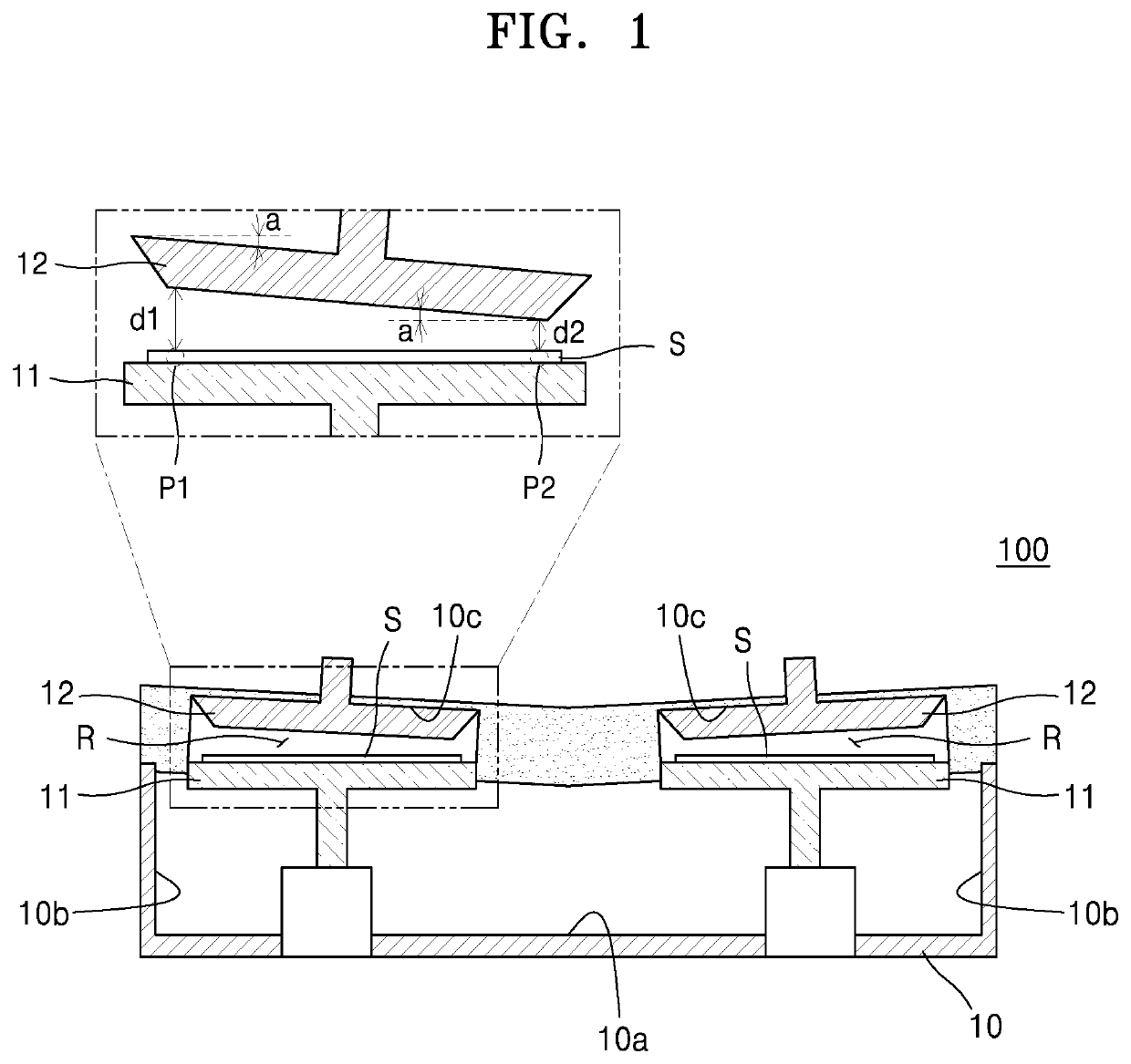 Substrate support assembly and substrate processing device including the same