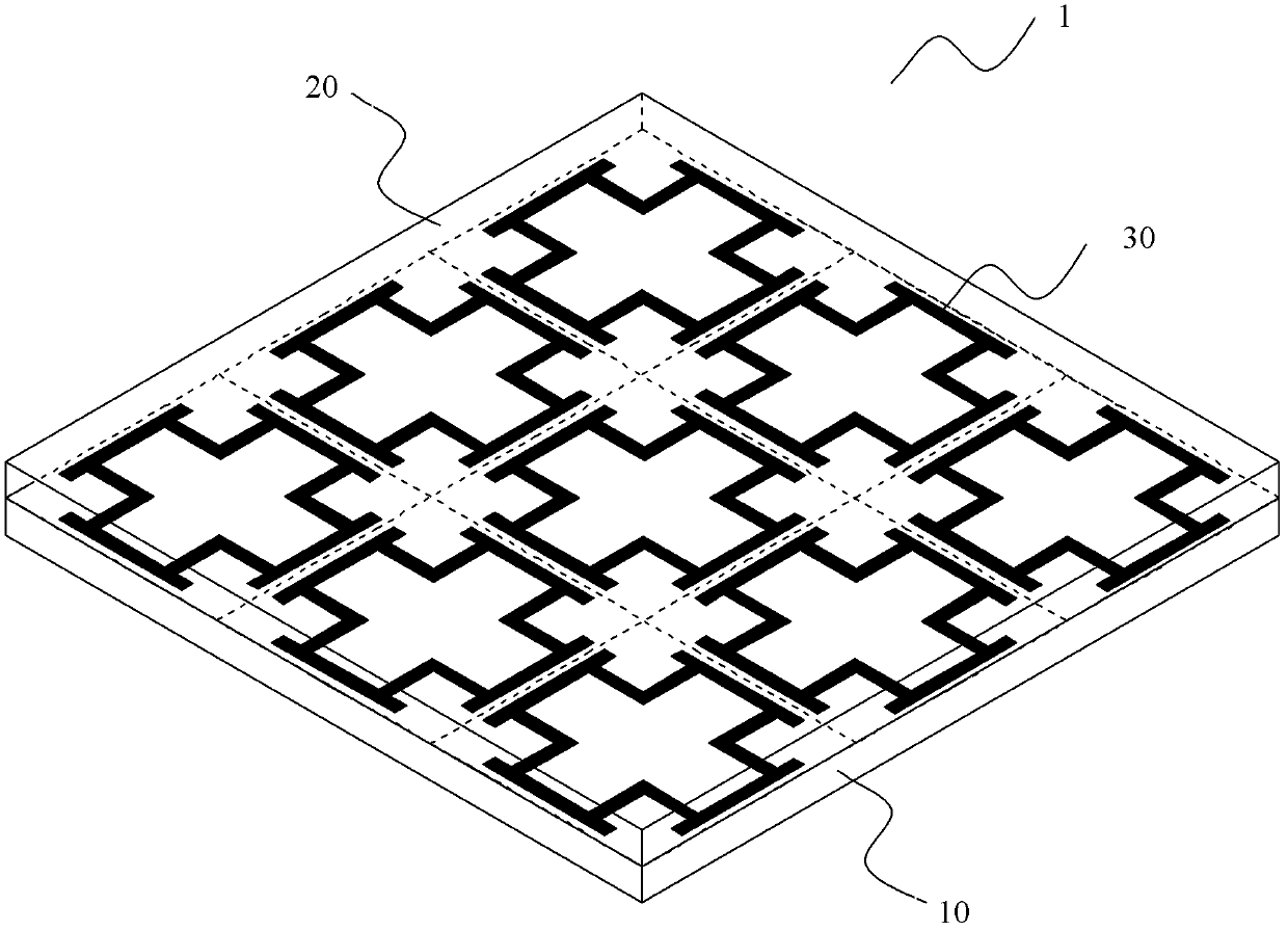 Broadband high wave-transparent metamaterial antenna housing and antenna system