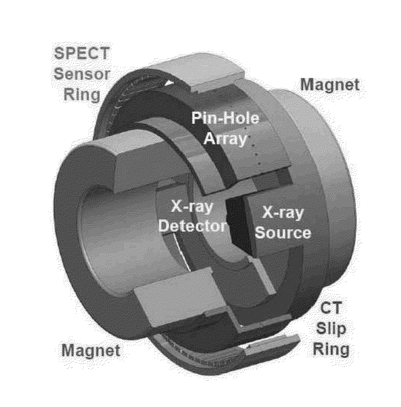 Stationary source computed tomography and ct-mri systems