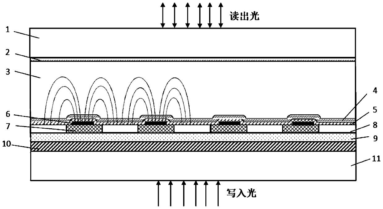 A Wide Viewing Angle Liquid Crystal Spatial Light Modulator