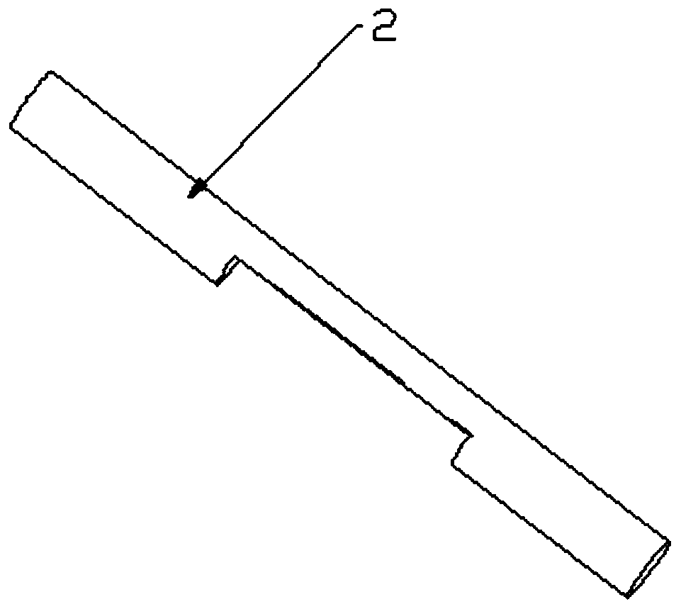 Water blocking belt longitudinal package auxiliary device