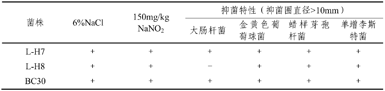 Bacillus coagulans L-H7 and application thereof