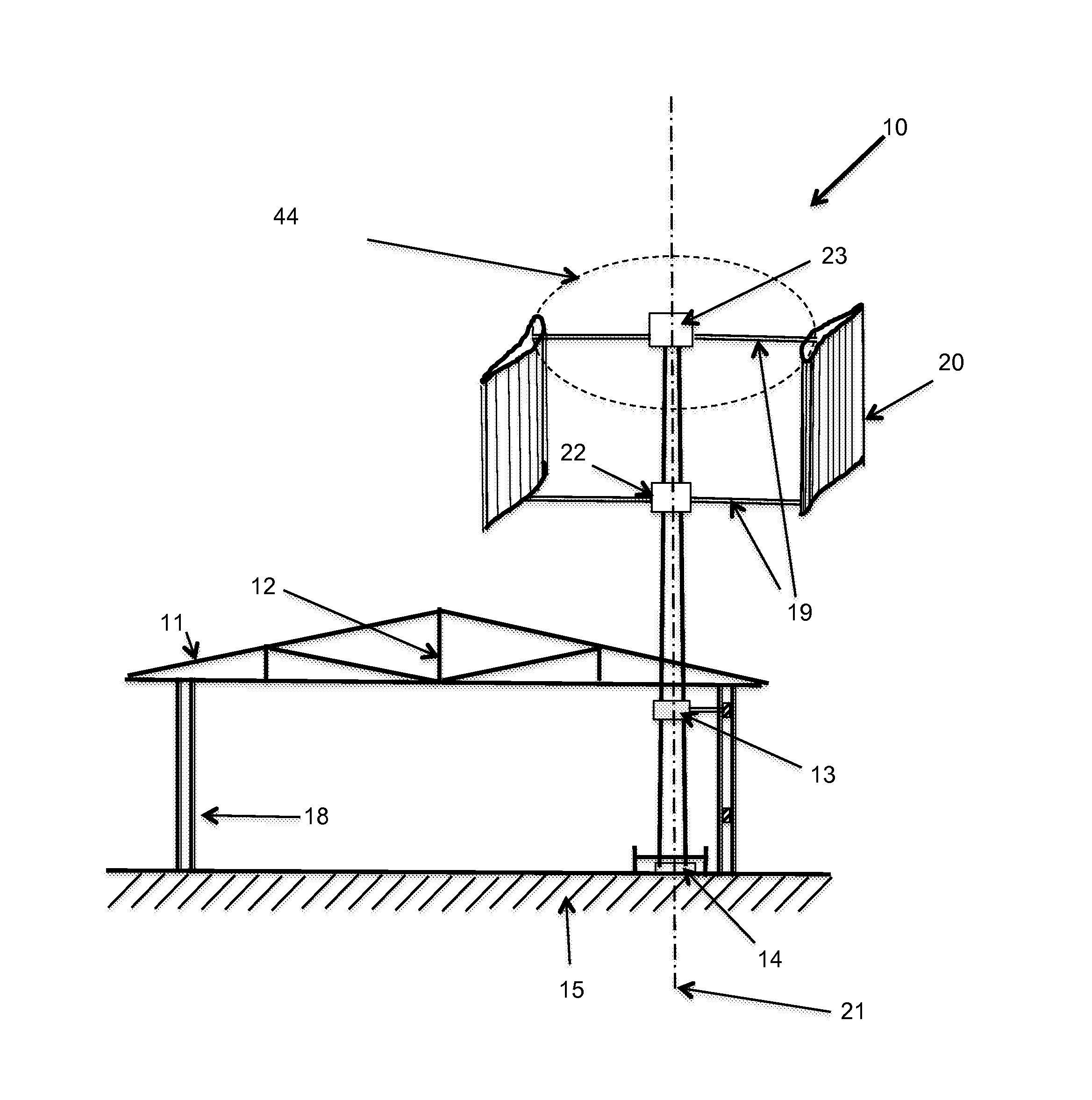 Hybrid Vertical Axis Wind Turbine