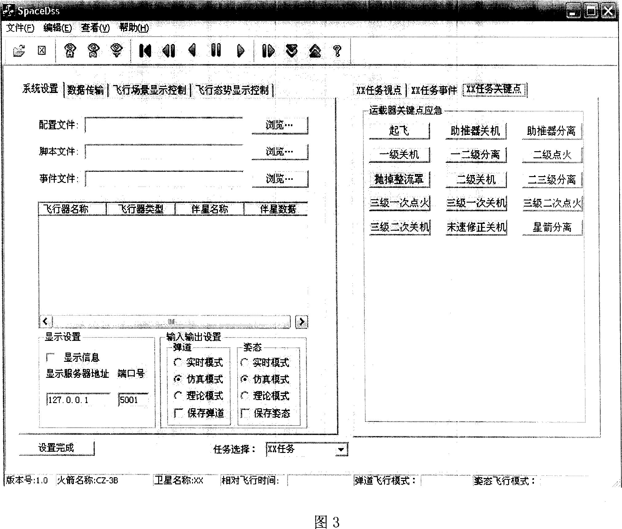 Embedded type distributed simulation platform based on HLA facing to space flight measurement and control and its realization method