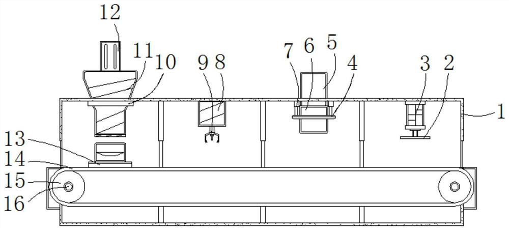 A sauce canning and packaging equipment that can compress the filling