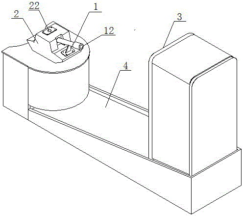 Electromagnetic emission presentation device