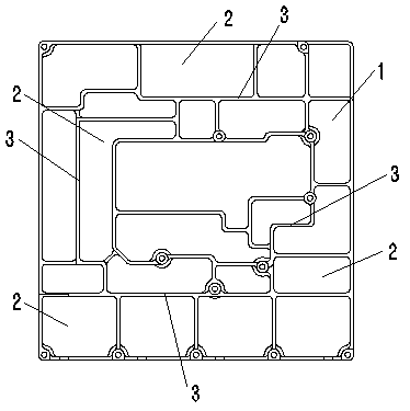 A kind of pcb circuit board cooling device and chassis