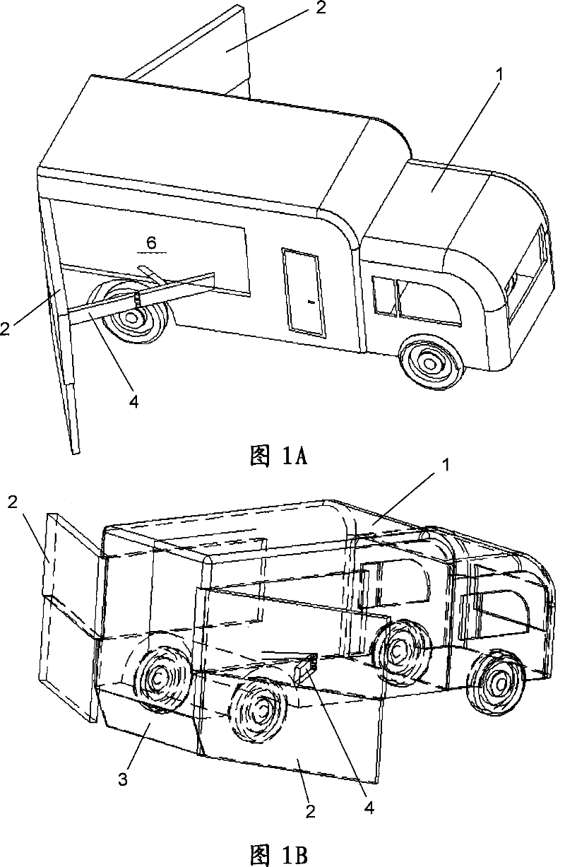 Roadblock setting device