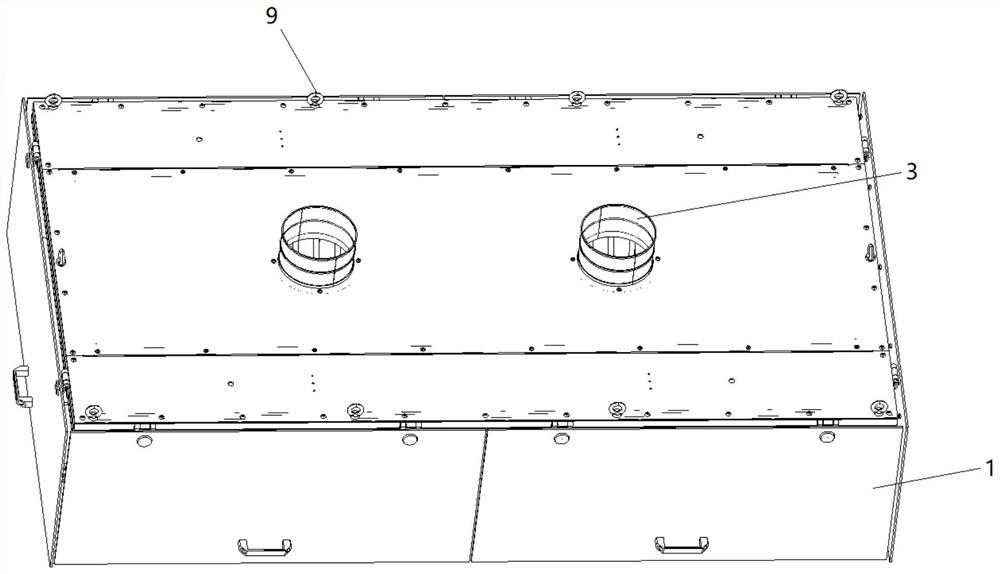 Protective device and roller coating machine with same