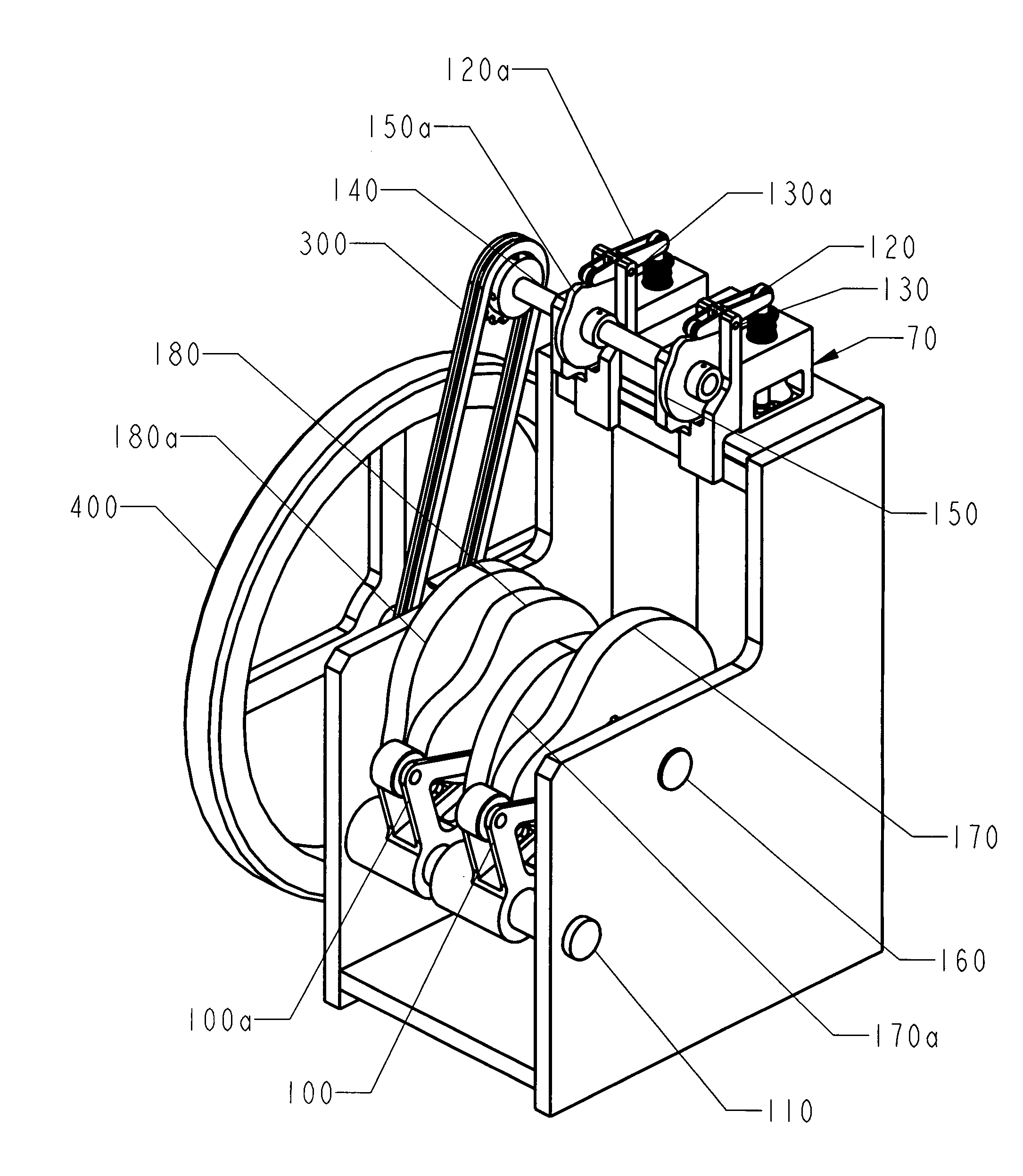 Thermal engine utilizing isothermal piston timing for automatic, self-regulating, speed control