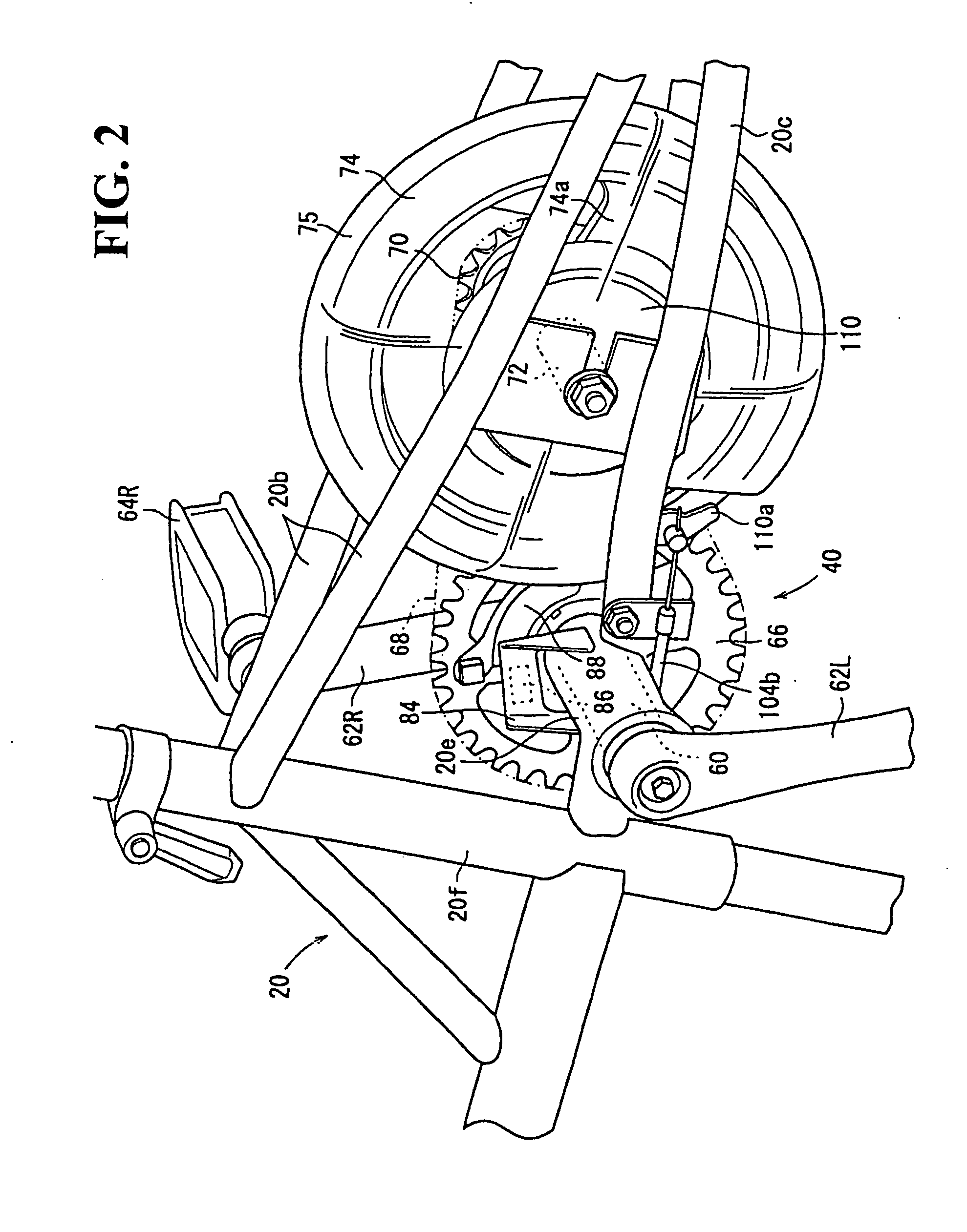 Bicycle simulation system