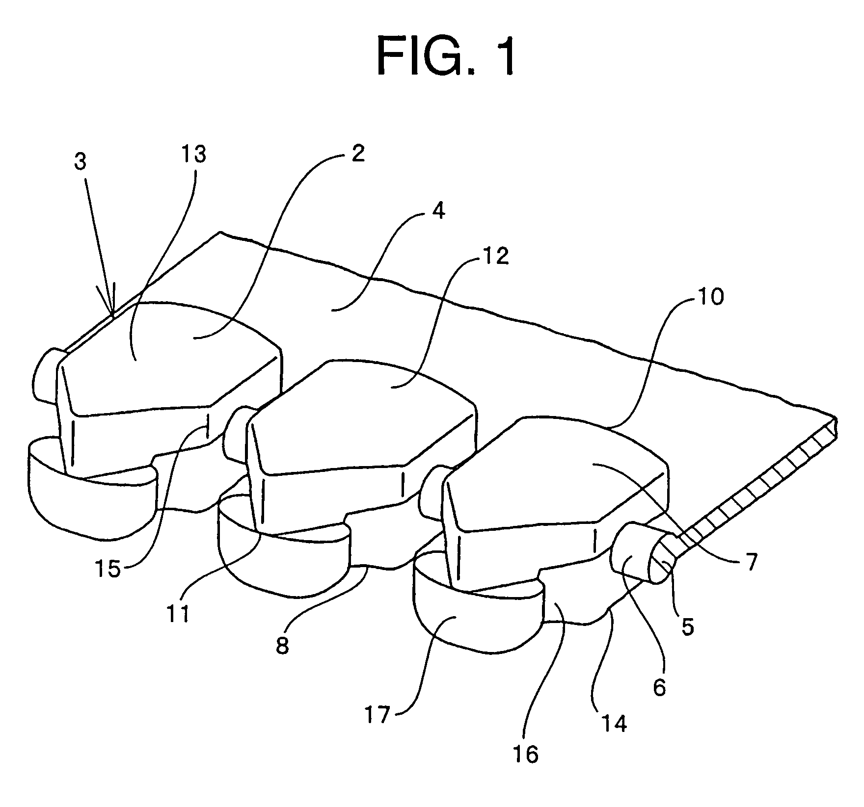 Slide fastener chain