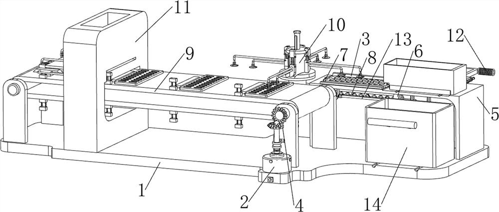 Capsule medicine plate boxing device for medical production