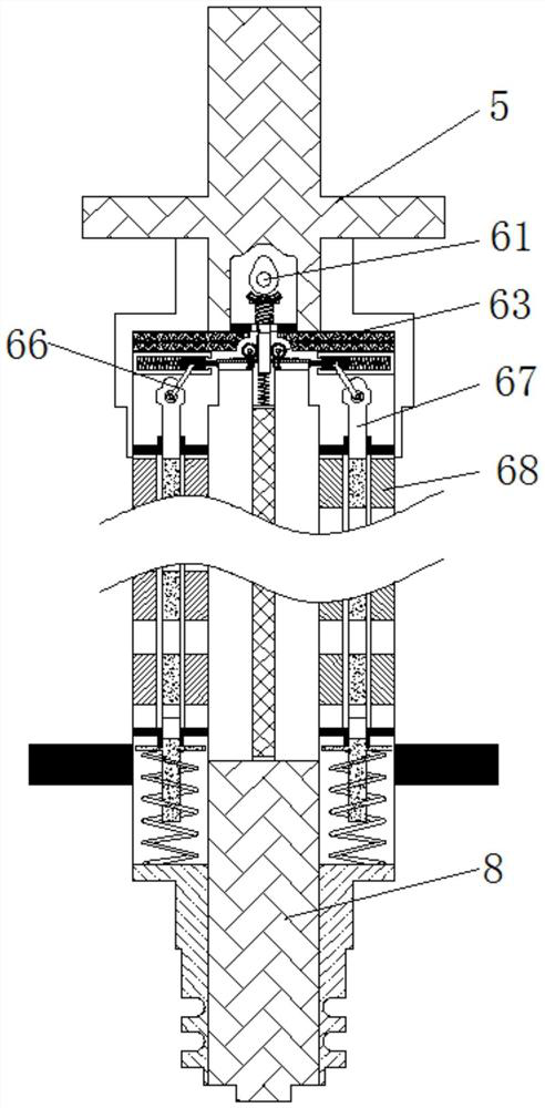 Adjustable intelligent cooling water manufacturing and filtering device for continuous casting machine