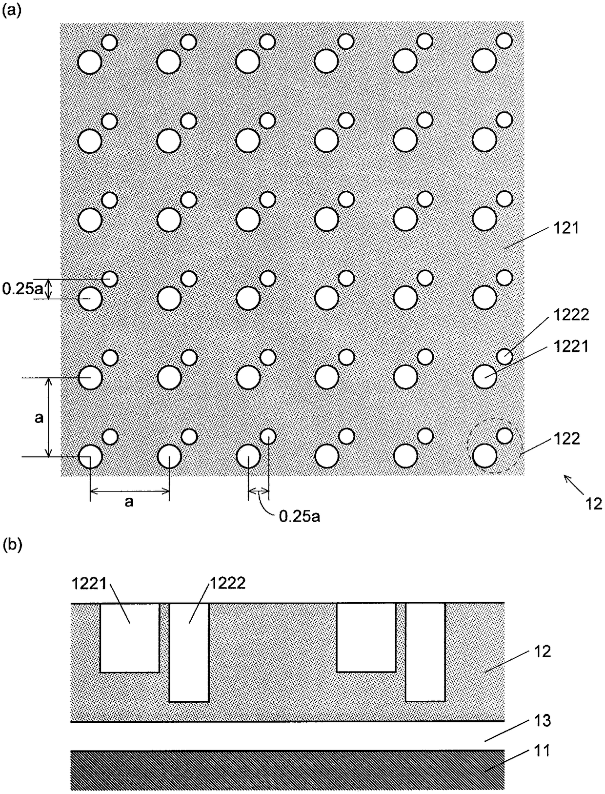 2d photonic crystal surface emission laser and method for producing same