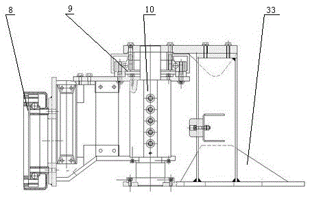 A roadway maintenance machine for crushing and loading in coal mines