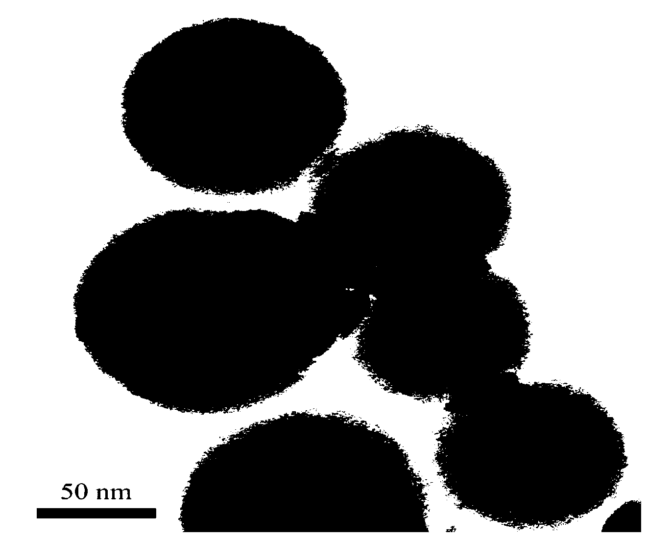 Semiconductor porous bismuth oxide nanosphere and preparation method and application thereof