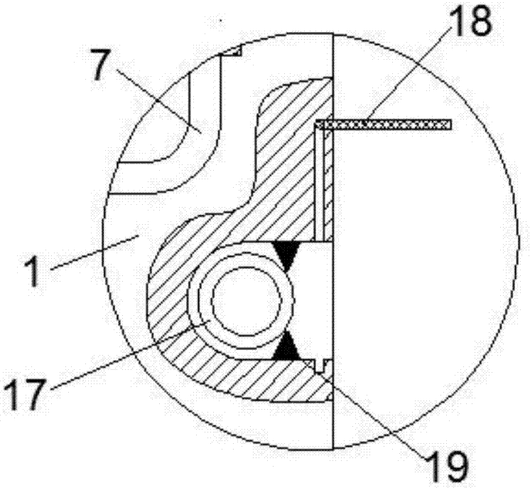 Water receiving device of water dispenser and novel water dispenser