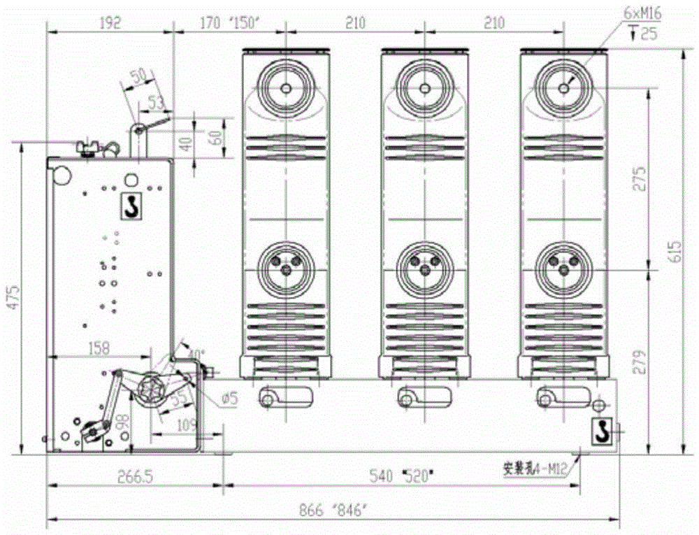 Permanent magnet vacuum circuit breaker