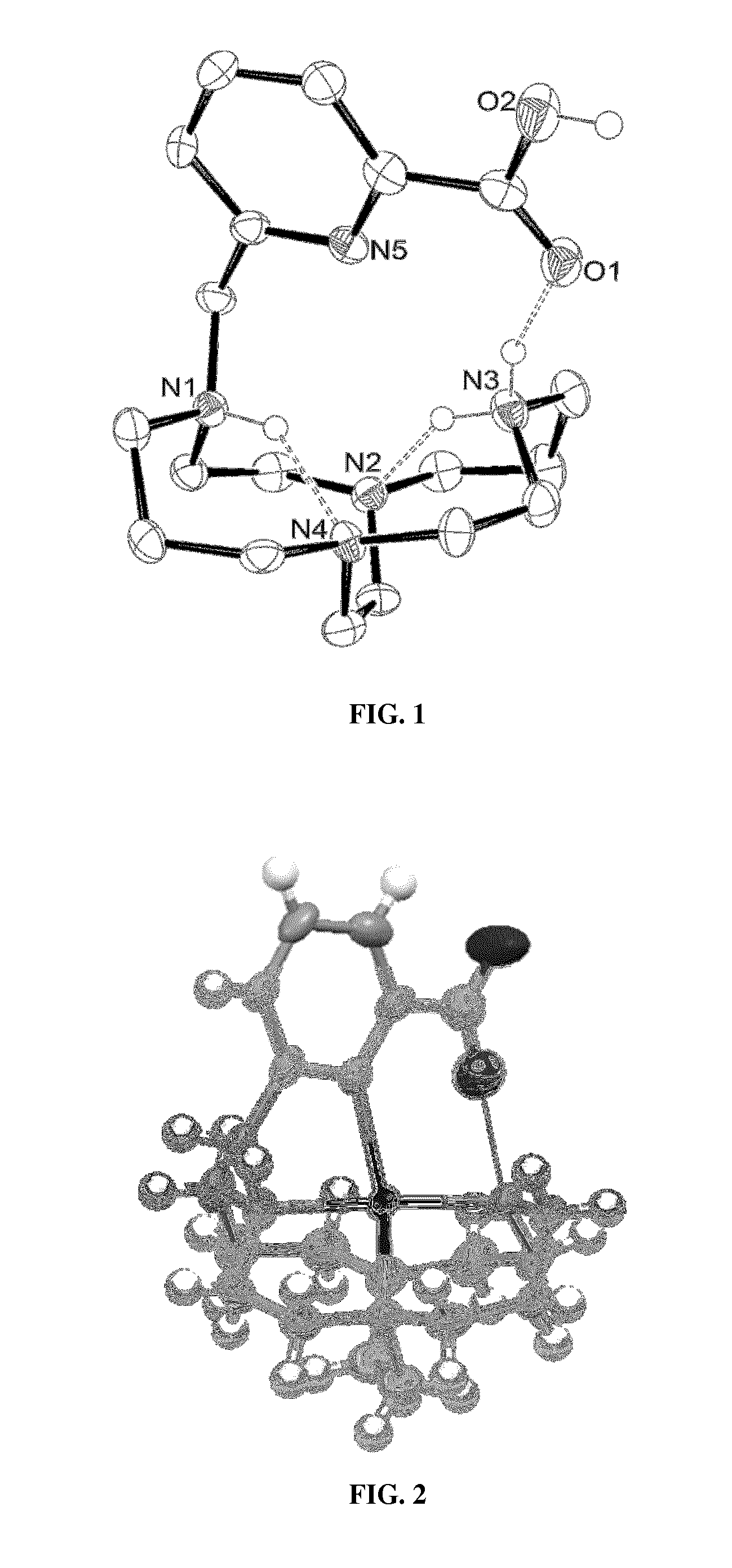 Picolinate cross-bridged cyclams, chelates with metallic cations and use thereof