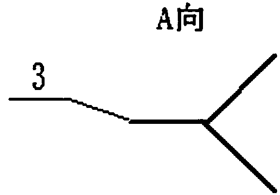 Rapid lifting device of angle steel straightening roll