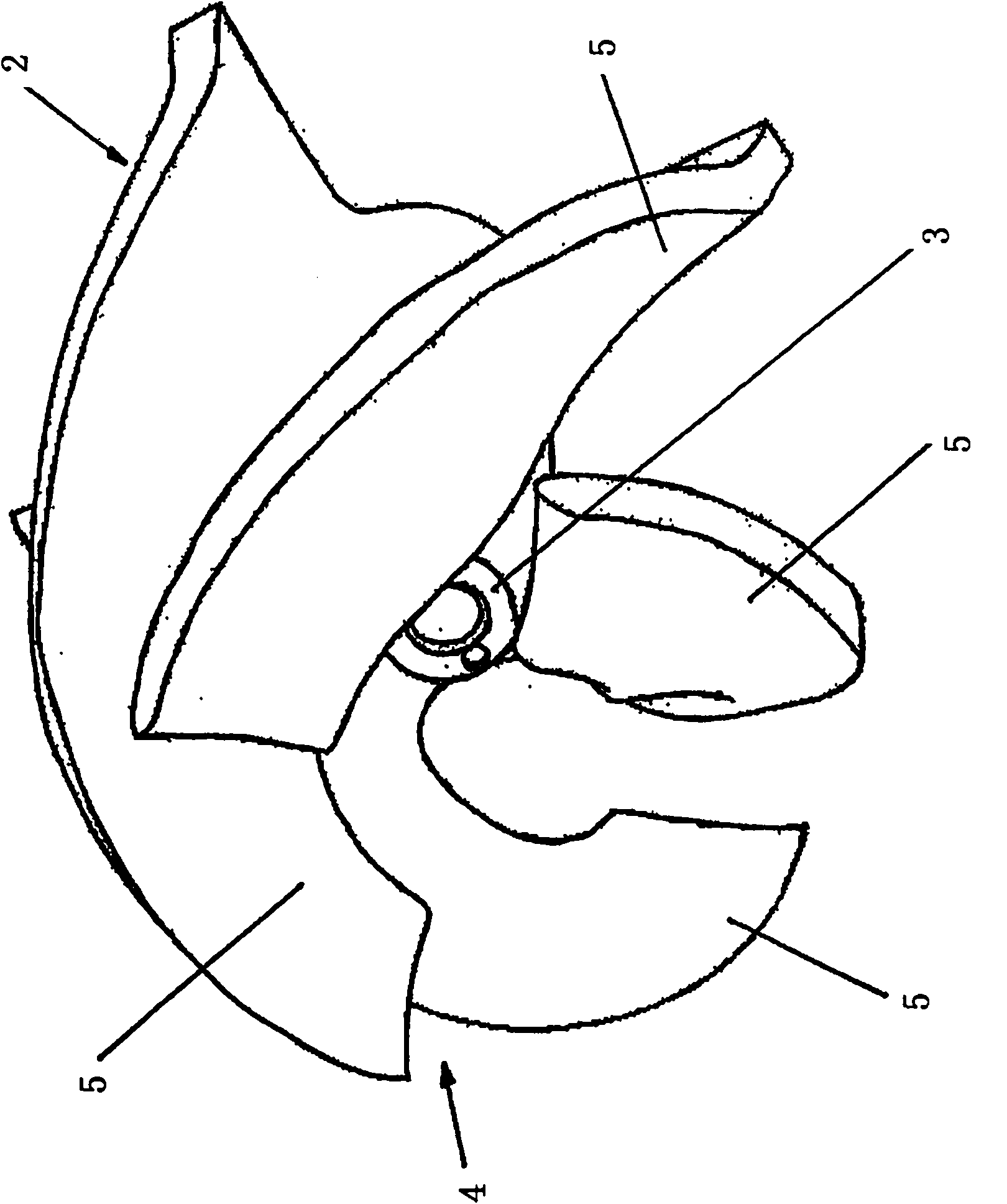 Device for pumping gaseous suspensions, particularly fiber suspensions