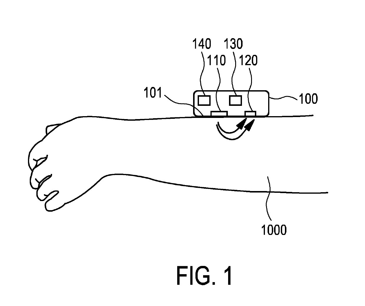 Optical vital signs sensor