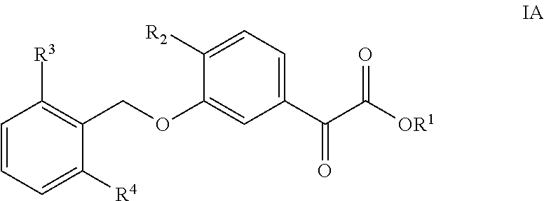 3-Benzyloxyphenyloxoacetic Acid Compounds for Reducing Uric Acid