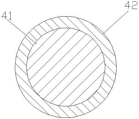 Low-resistance warp yarn lubricating device