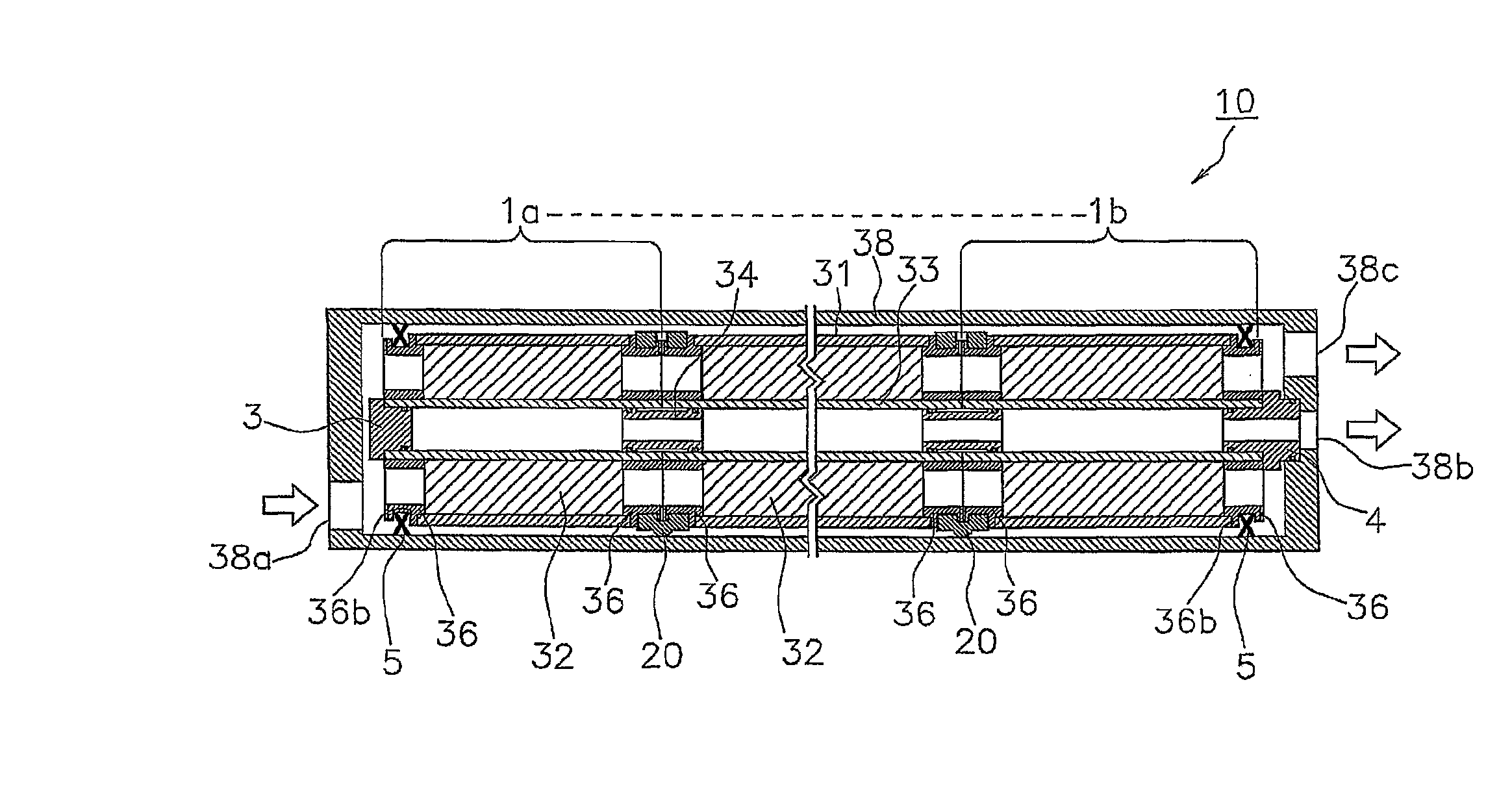 Connection member and separation membrane module using the same