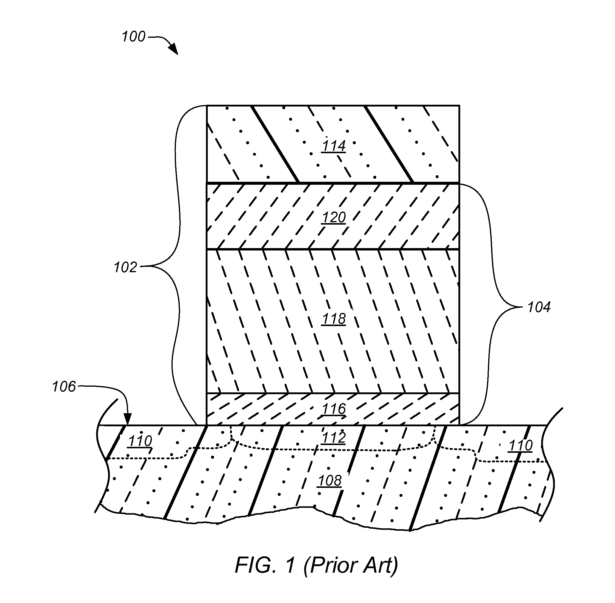 Oxide-nitride-oxide stack having multiple oxynitride layers