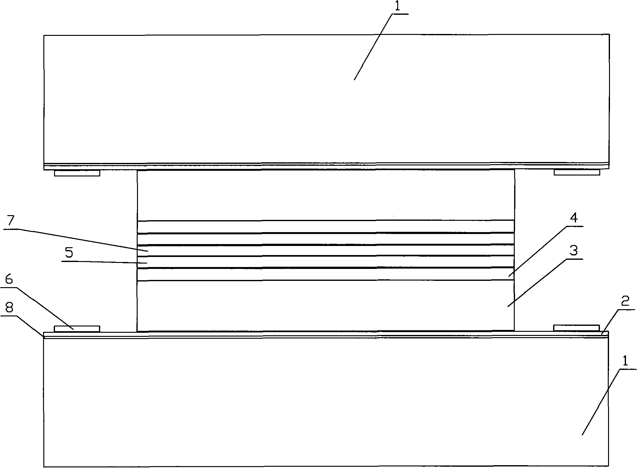 PIN type nuclear battery and preparation method thereof